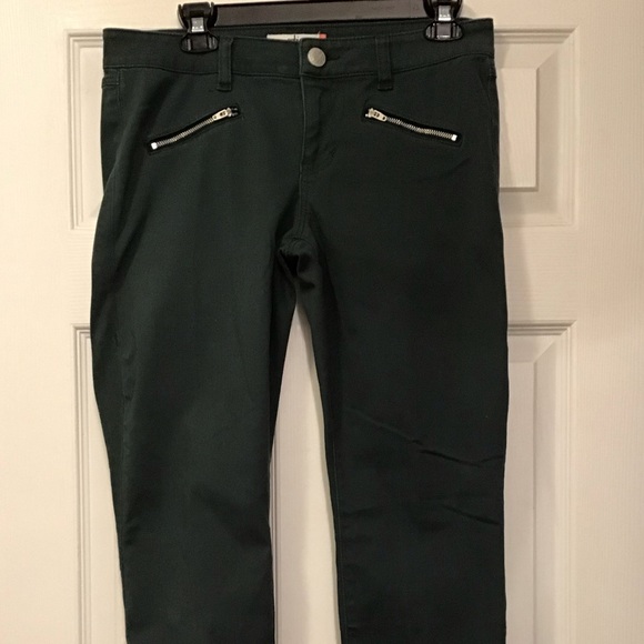 CAbi Denim - Cabi Zip Skinny Hunter Green Jeans